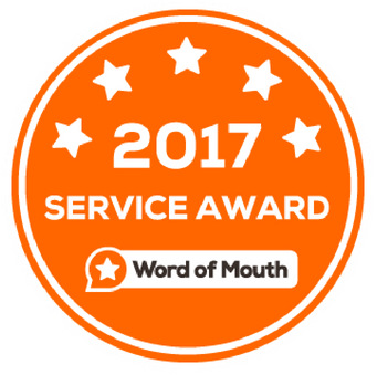 2017 Word of Mouth Cleaning service award